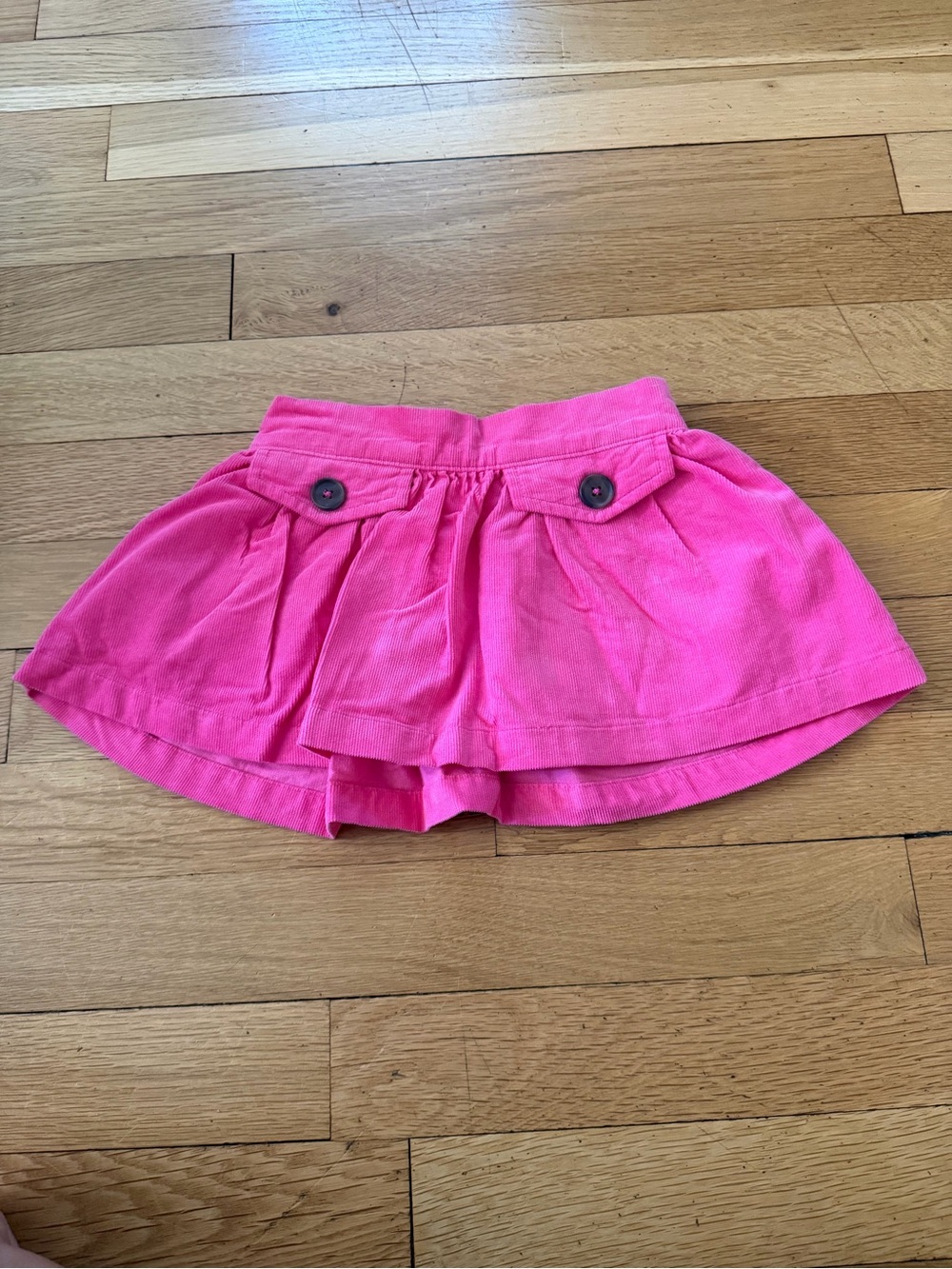 Cherokee Hot Pink Pleated Skort